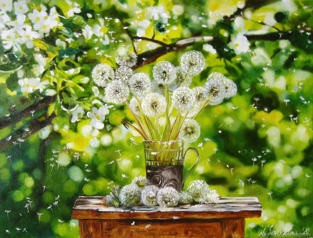 Летние цветы на окне