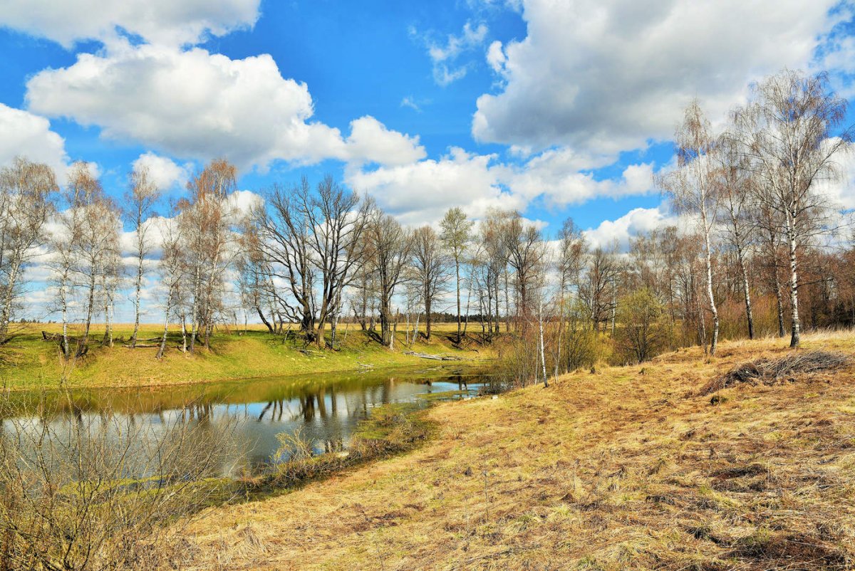 Весна апрель