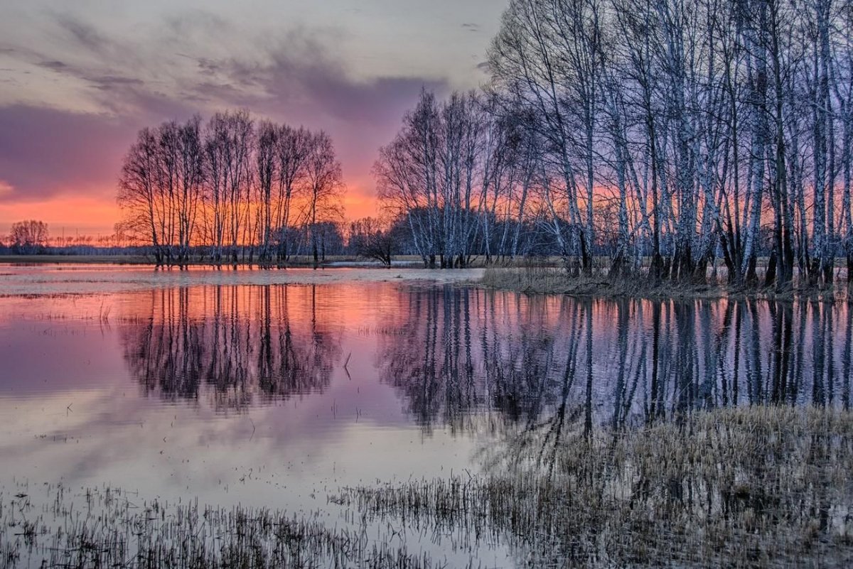 Апрель пейзаж