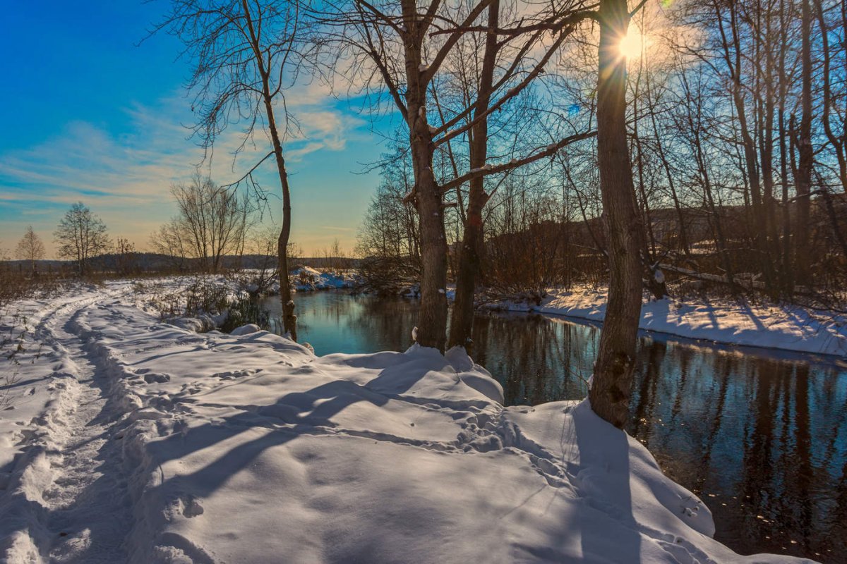 Весеннее солнце