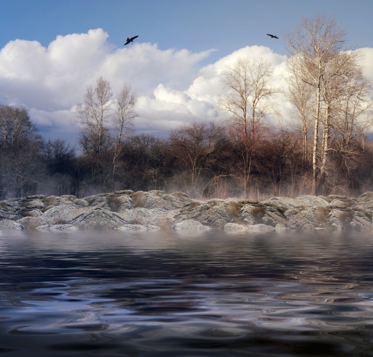 Холодный пейзаж