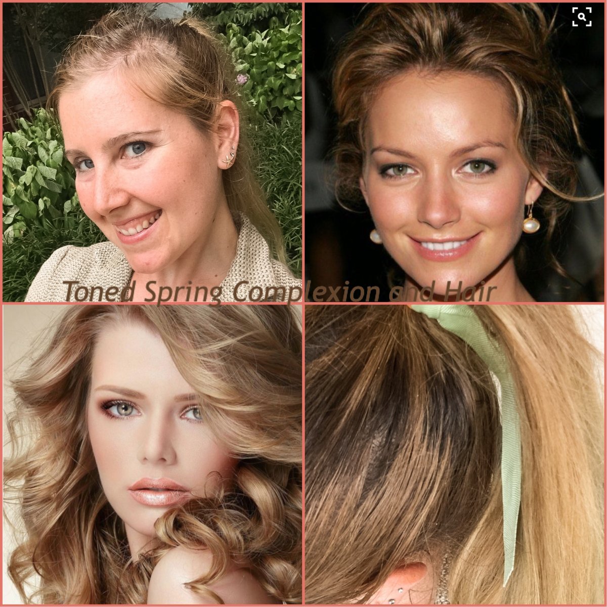 Цветотип осень цвет волос