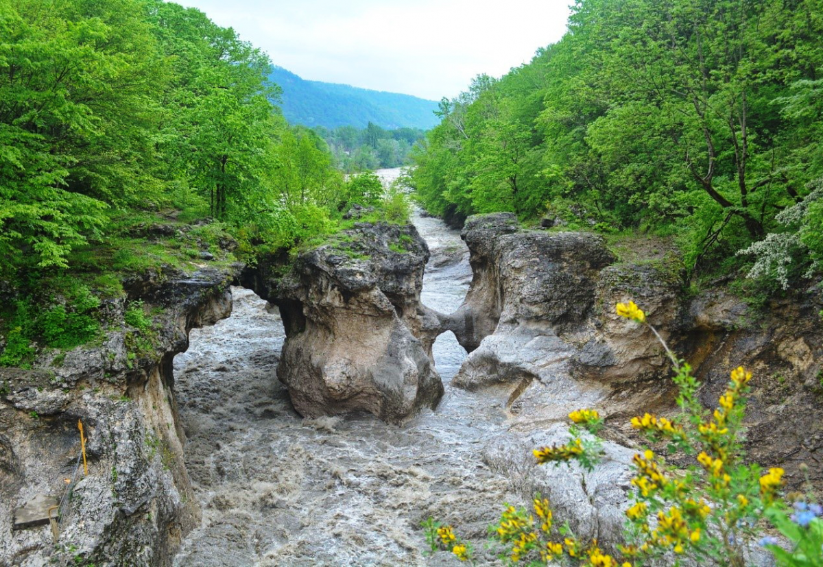 Каньон Хаджохская теснина