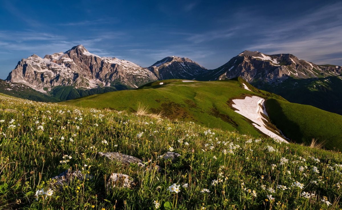 Кавказский заповедник гора Оштен