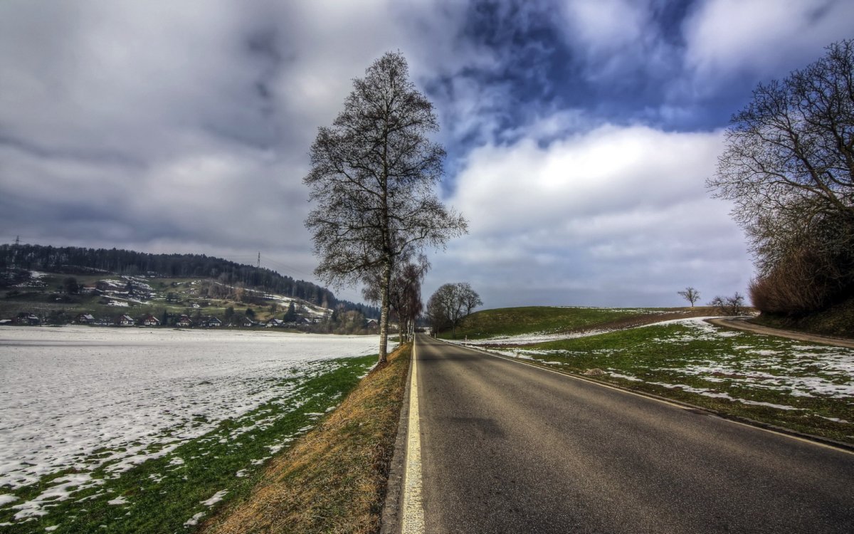 Дорога весной