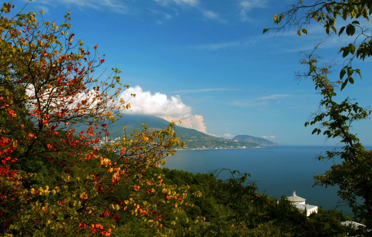 Гурзуф осень