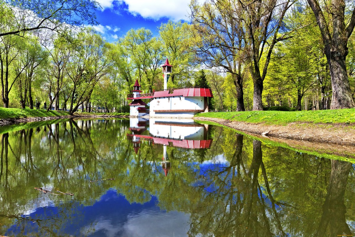 Беларусь Минск парк