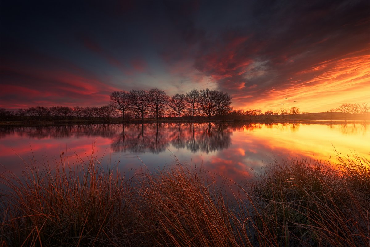 Весенний закат