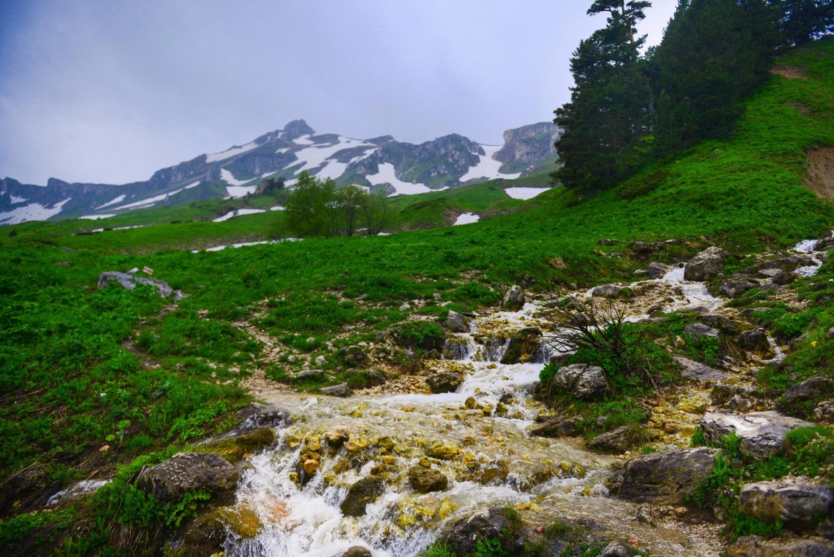 Адыгея плато Лаго Наки природа