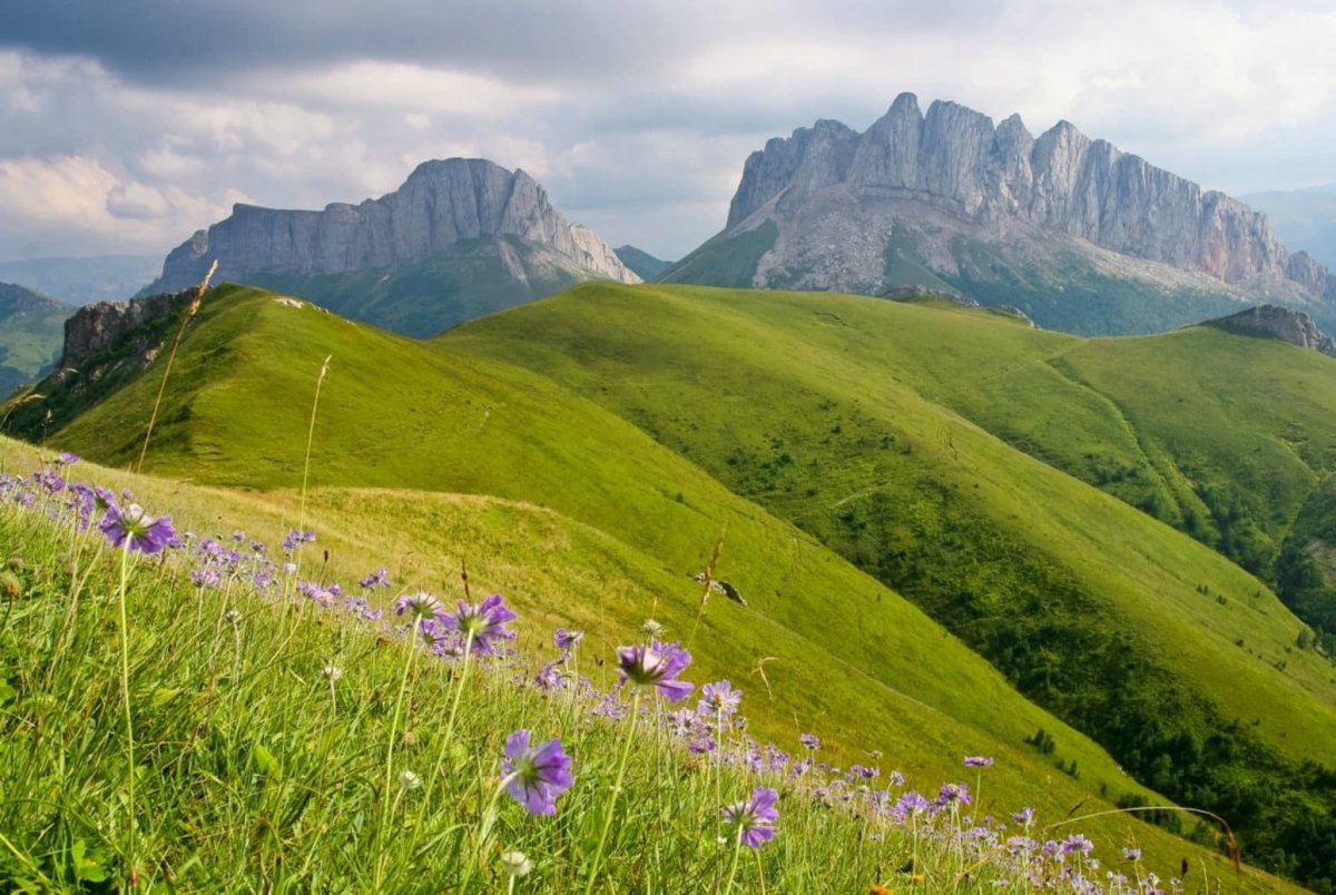 Плато Лагонаки горное настроение