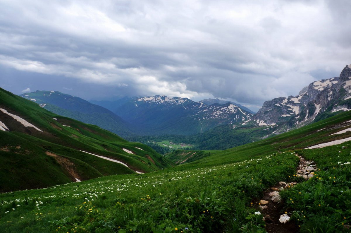 Горы Адыгеи Лагонаки туризм
