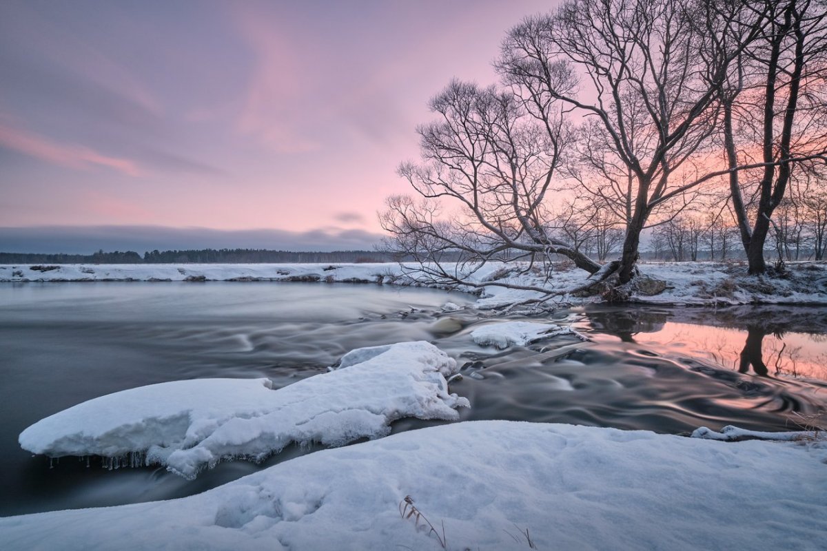 Ранняя Весна река