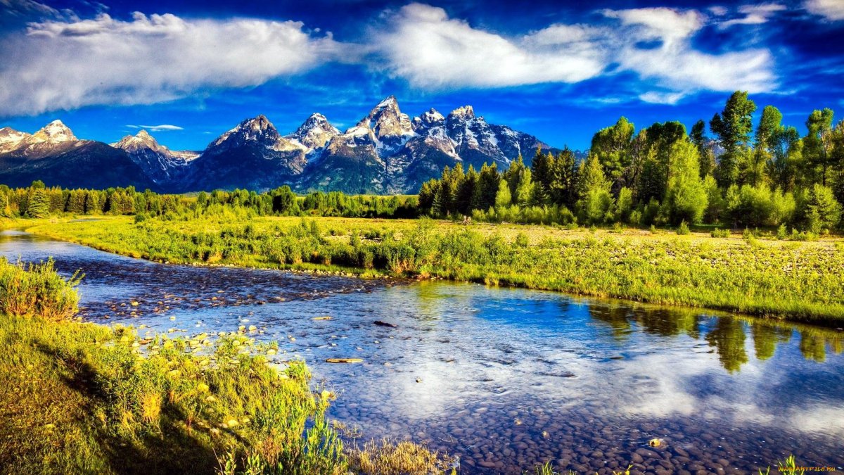 Природа горы река