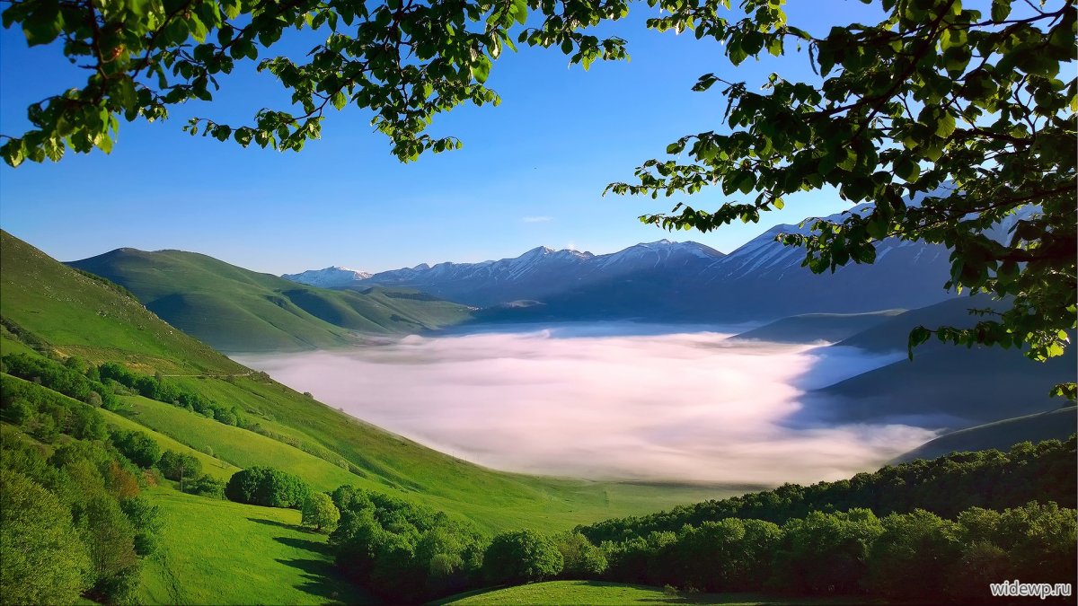 Горы Тосканы Апеннины