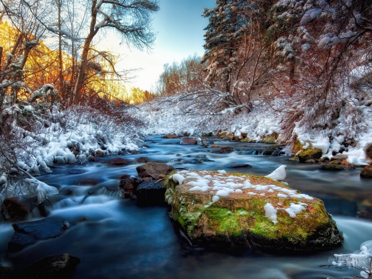 Зимняя река