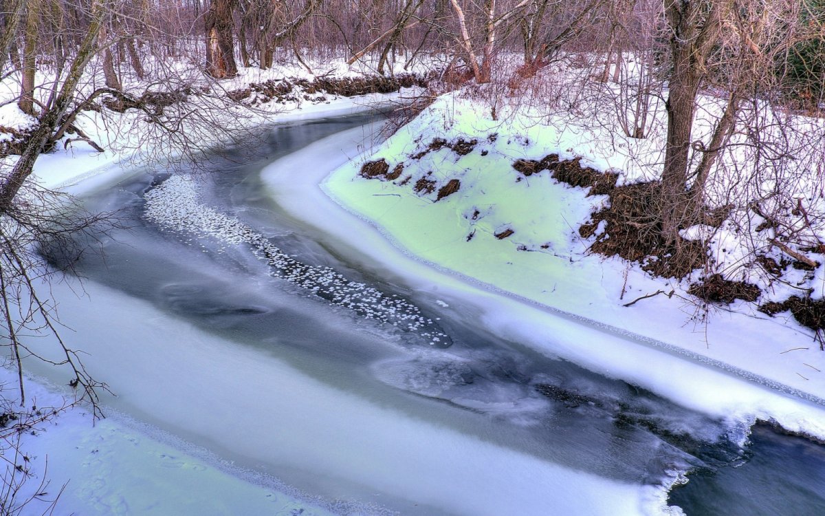 Весна ручьи
