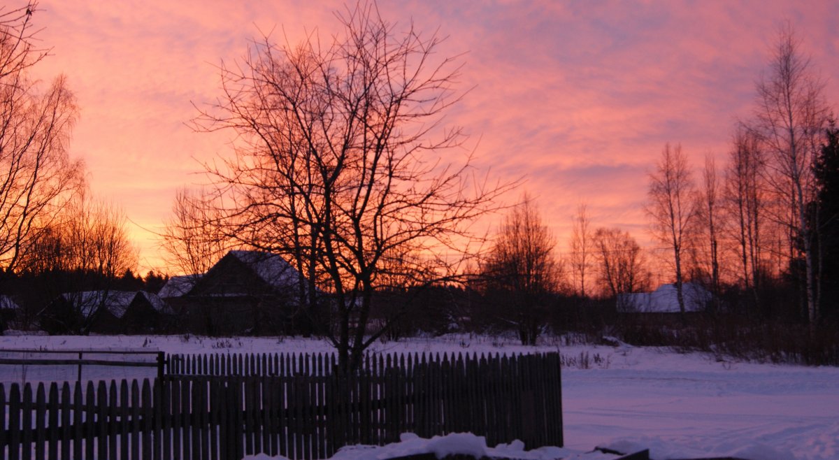 Март пейзаж