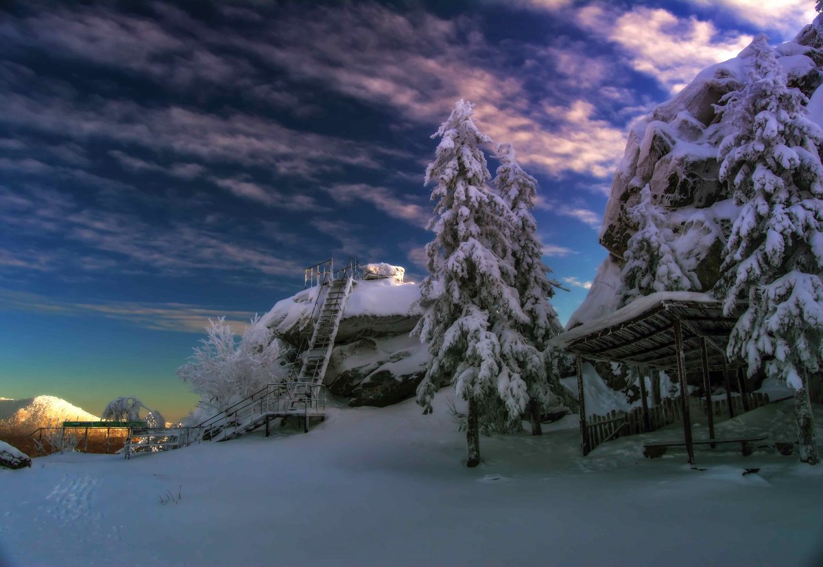 Зимняя природа