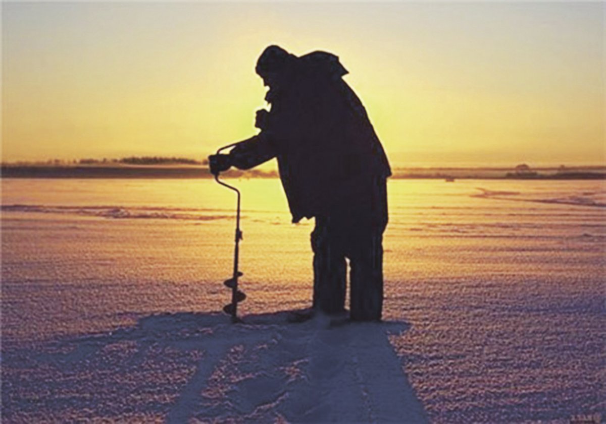 Зимняя рыбалка в Карелии