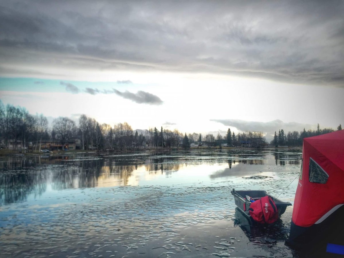 Зимняя рыбалка на озера Байкал