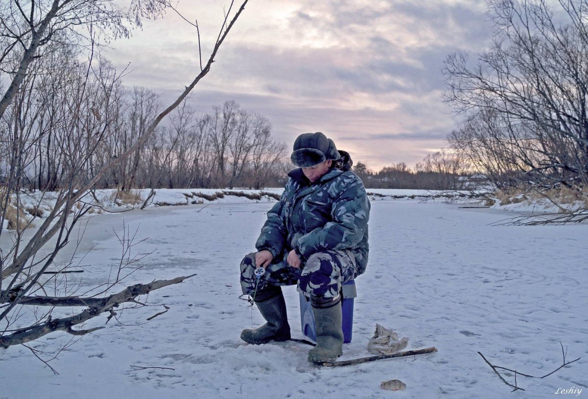 Зимний пейзаж Татарстана