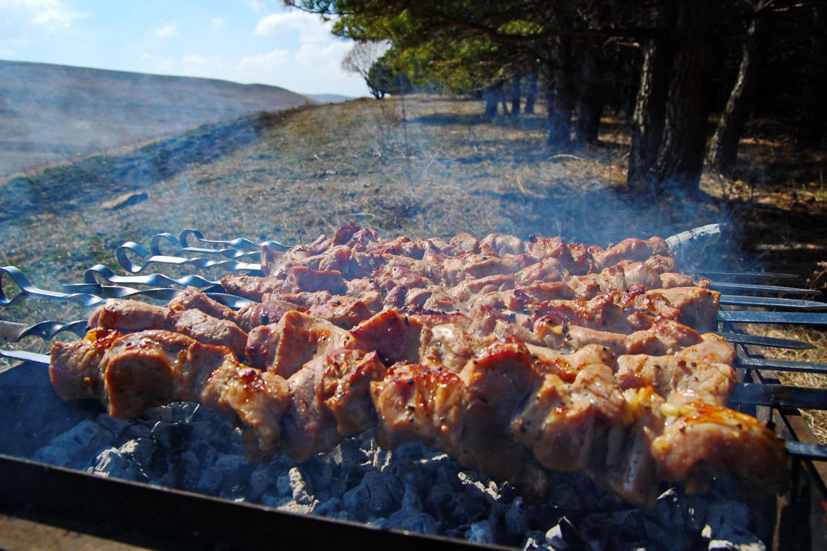 Шашлык грибы