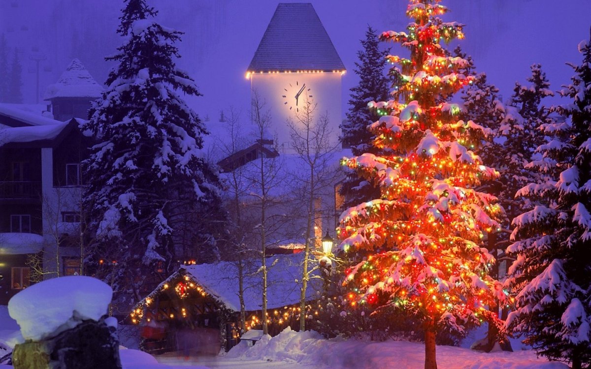 Новогодняя зима