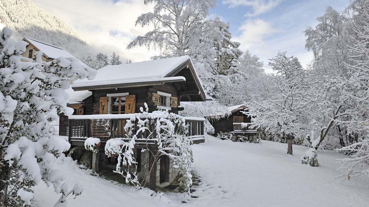 Зимний домик