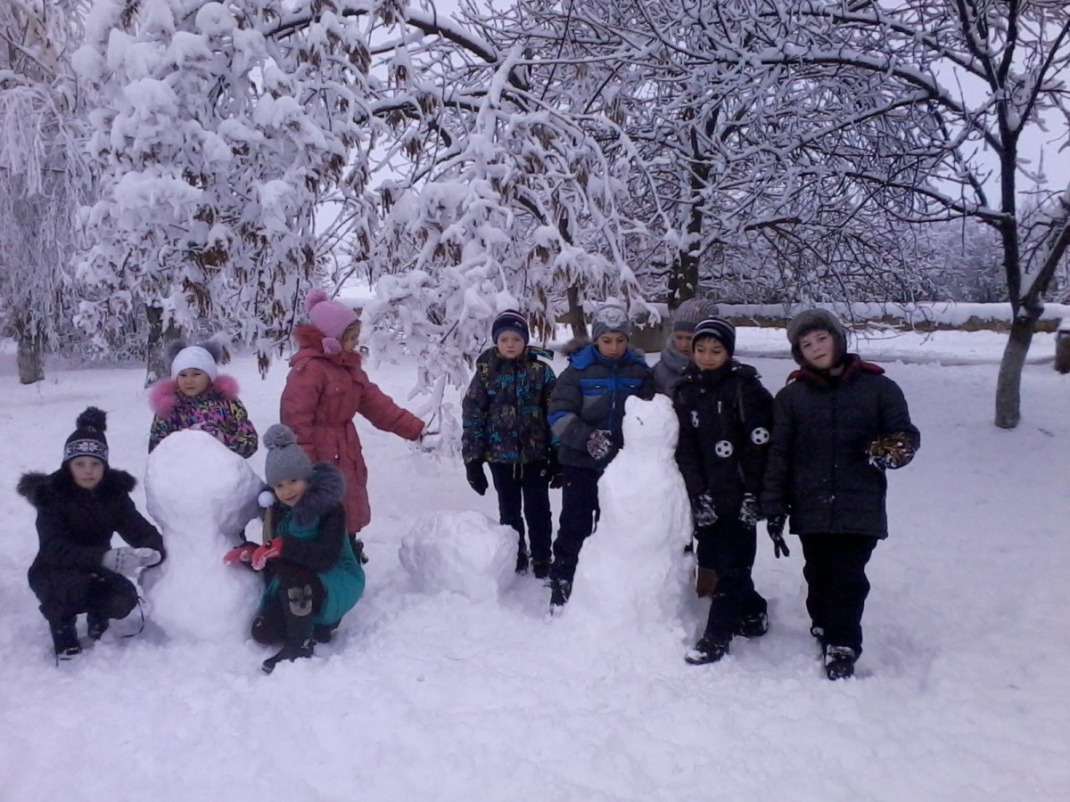 Зимние забавы картинки