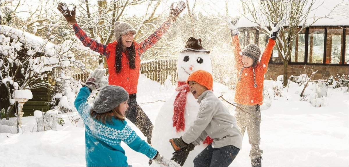 Новогодние развлечения на улице