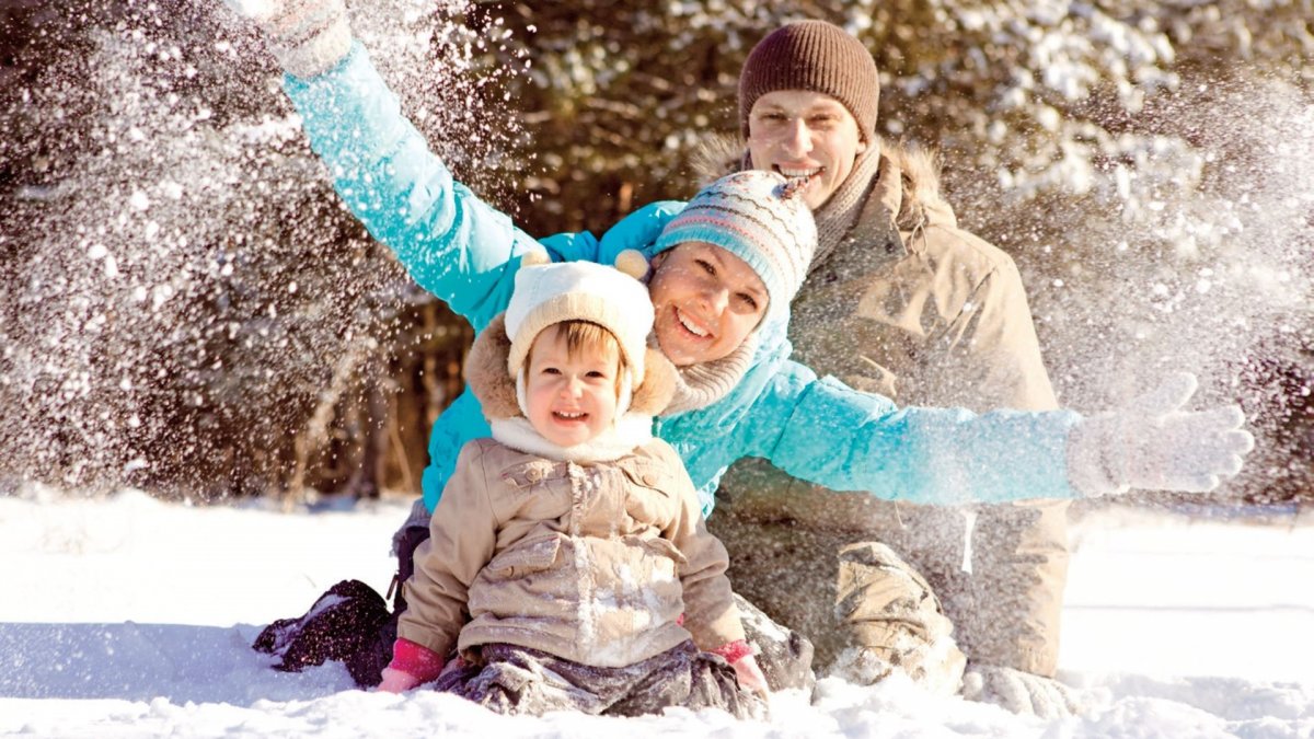 Зимние прогулки с детьми