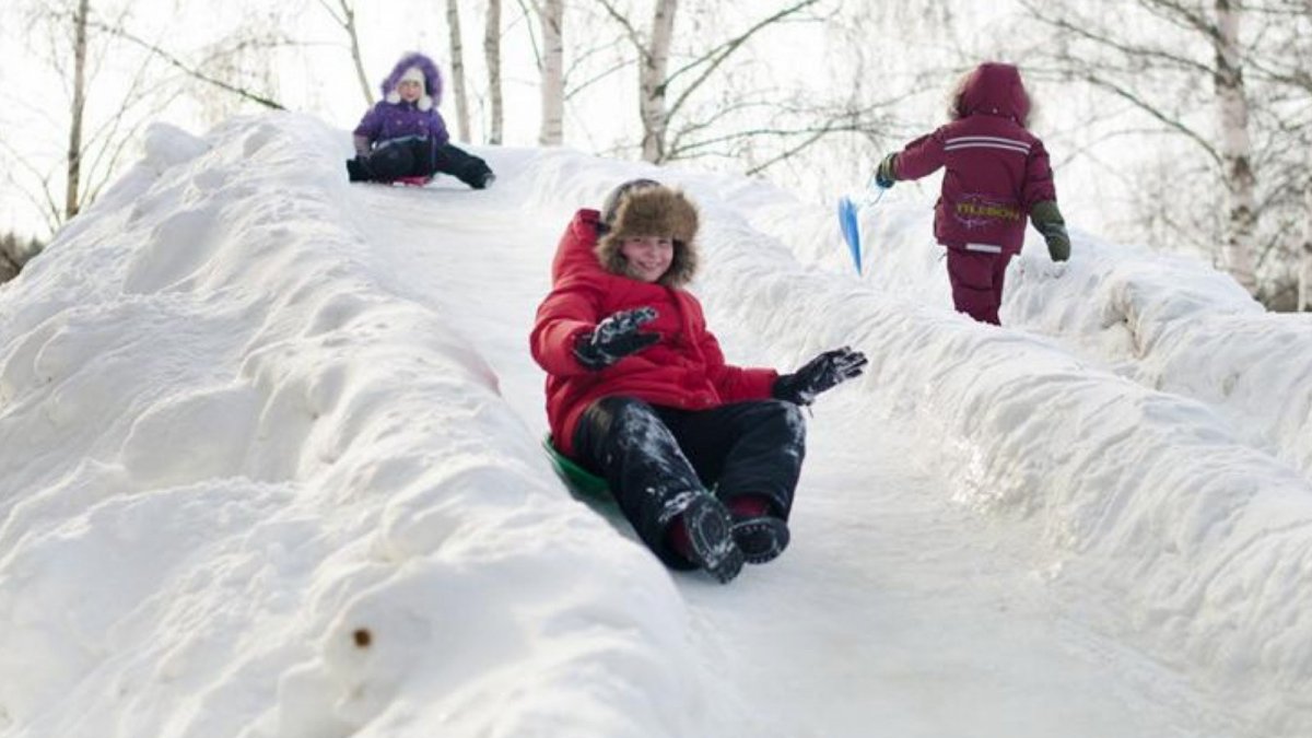 Развлечения зимние в детском саду