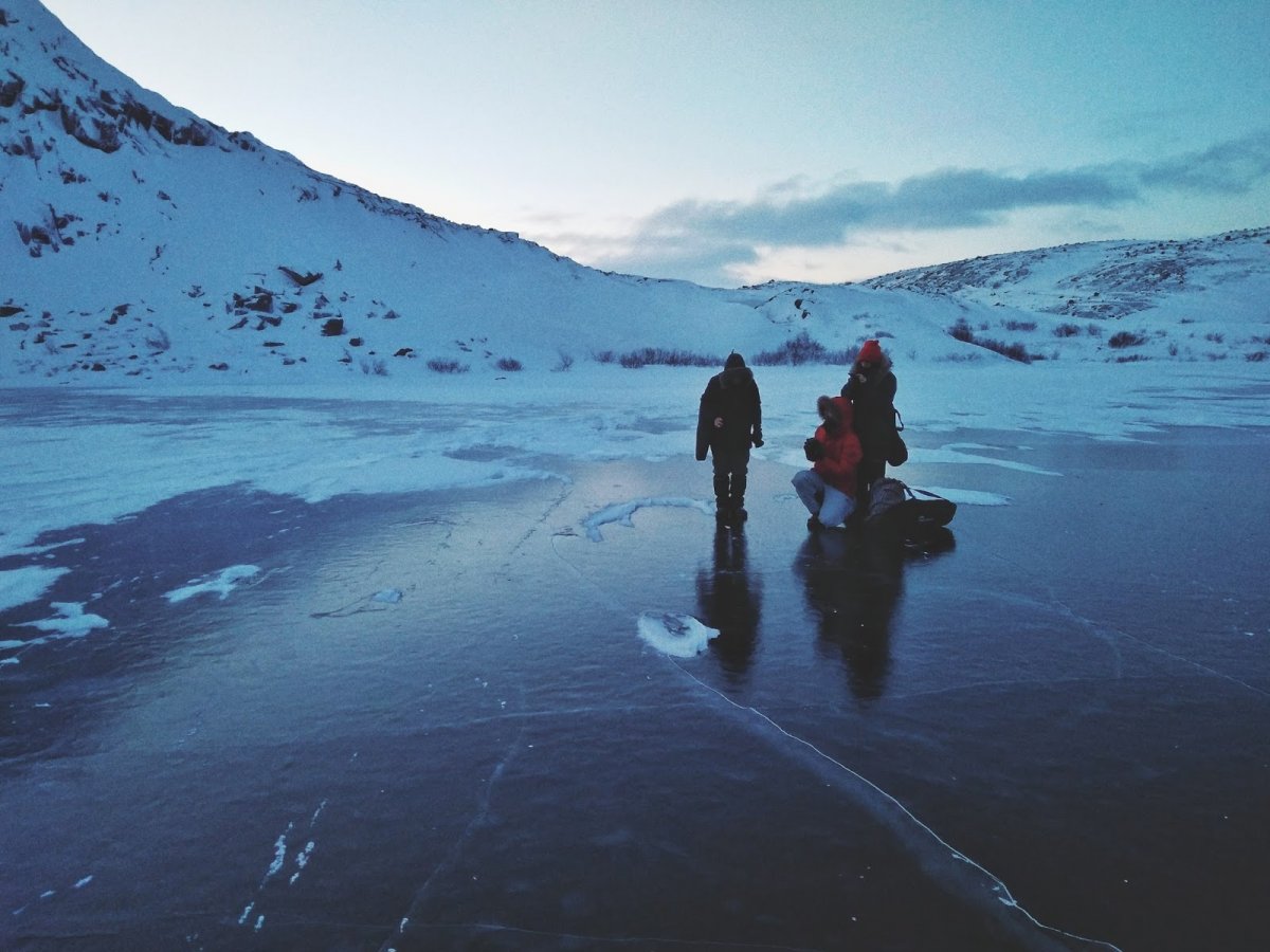 Баренцево море Териберка