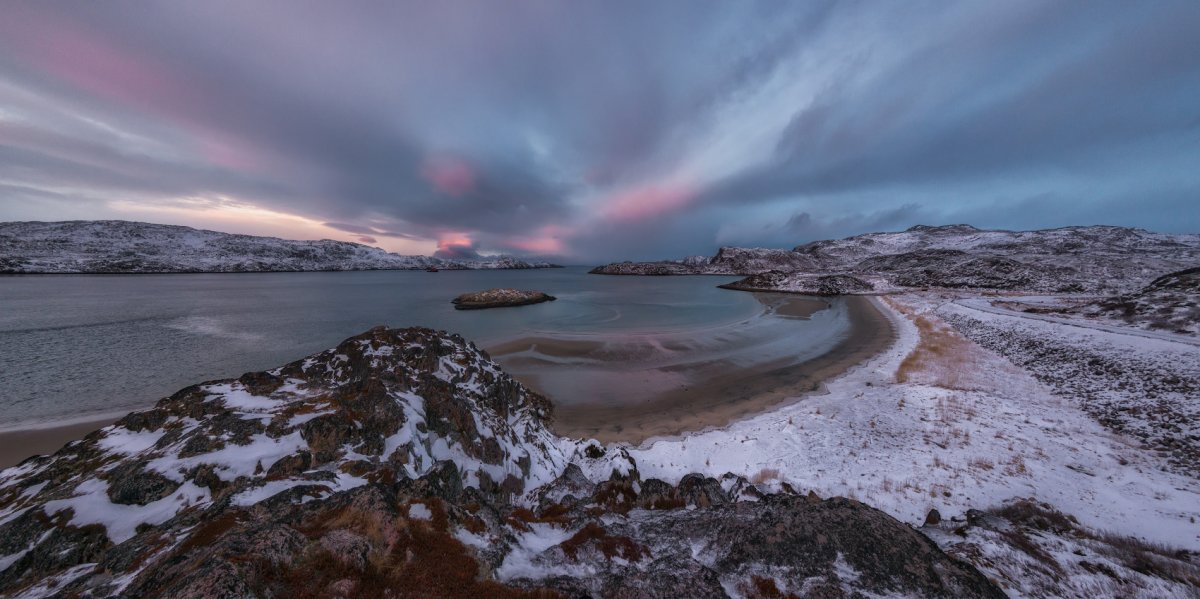 Белое море Териберка