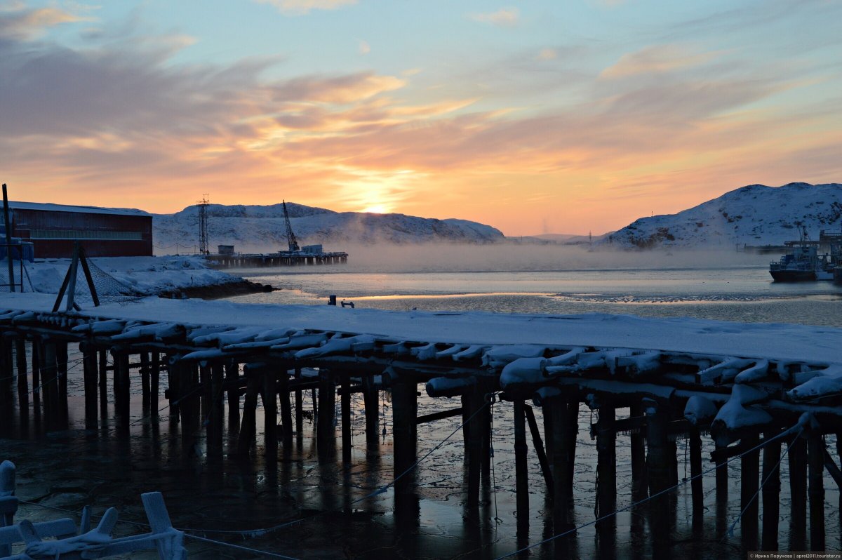 Териберка Ледовитый океан Баренцево море