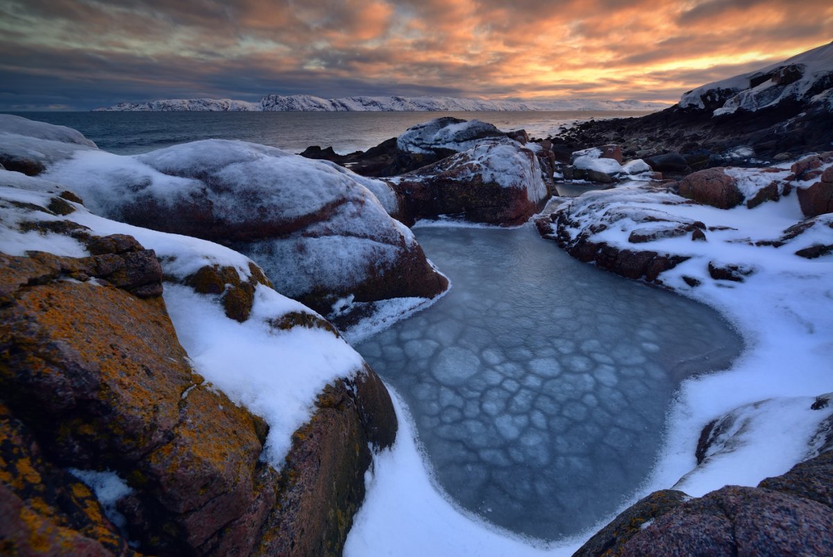 Баренцево море Кольский полуостров