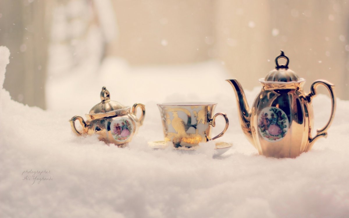 Чай на снегу