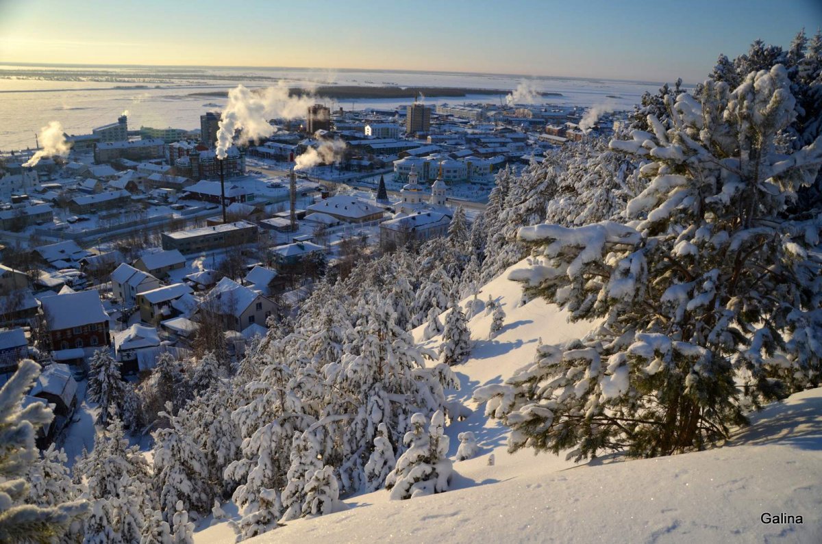 Ханты-Мансийск зима