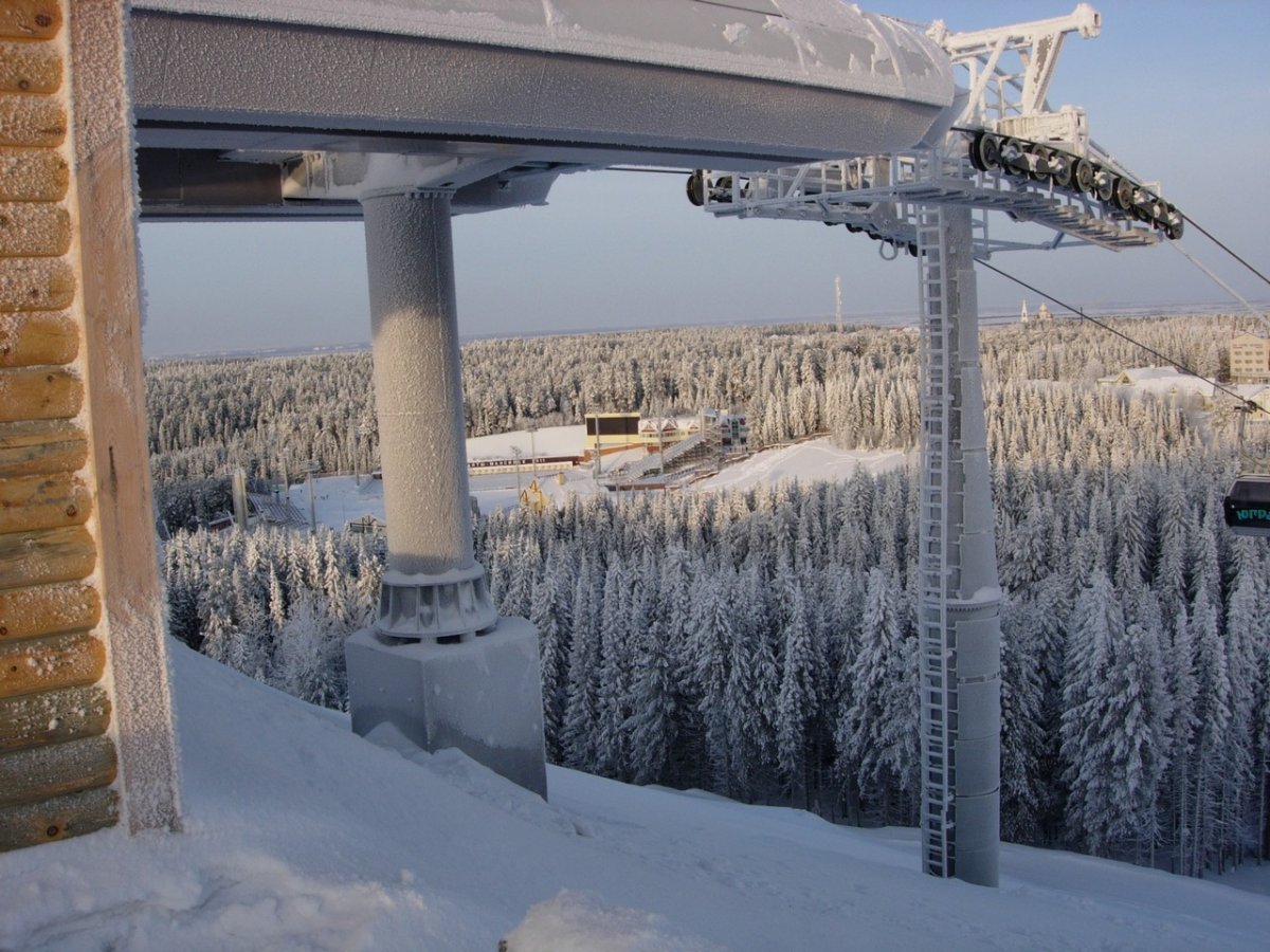 Ханты-Мансийск окрестности зима