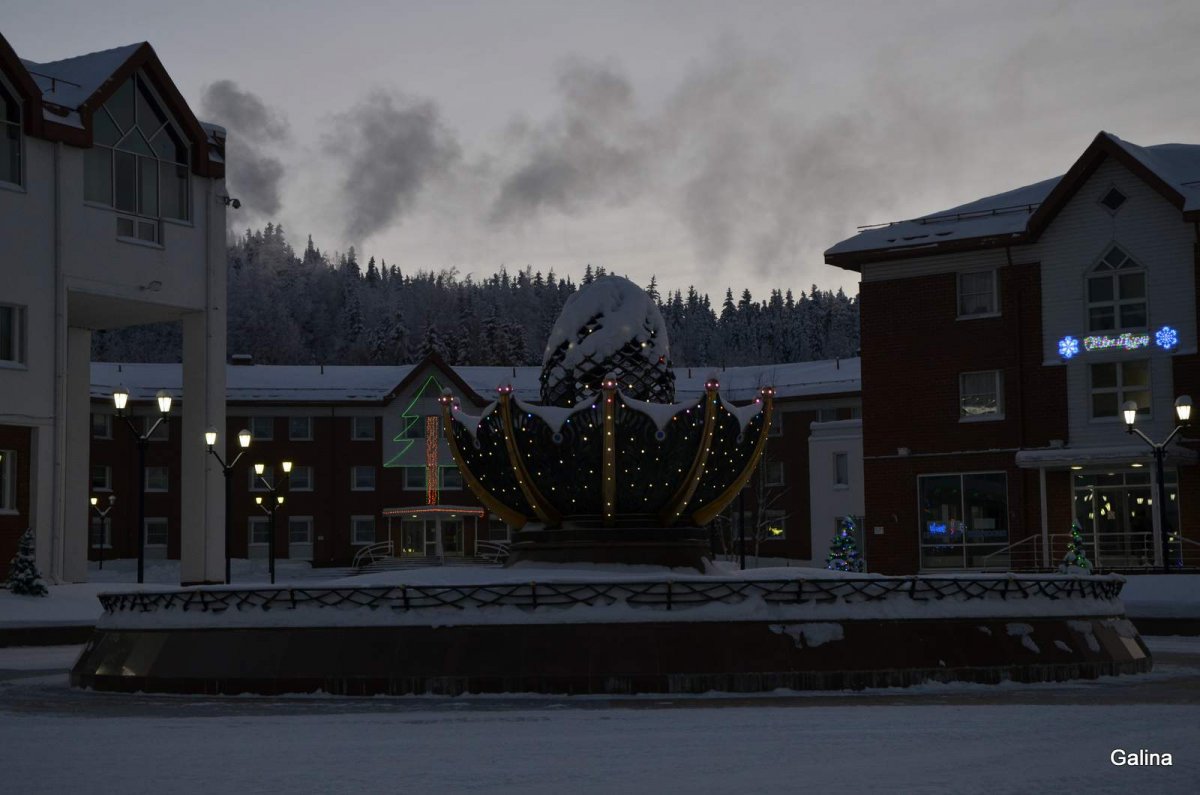 ХМАО природа зима