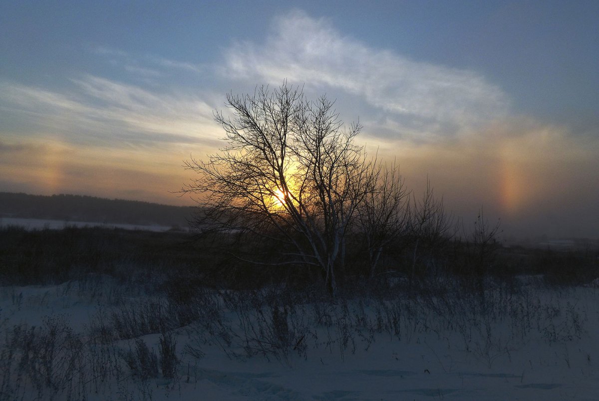 Колотун пейзаж