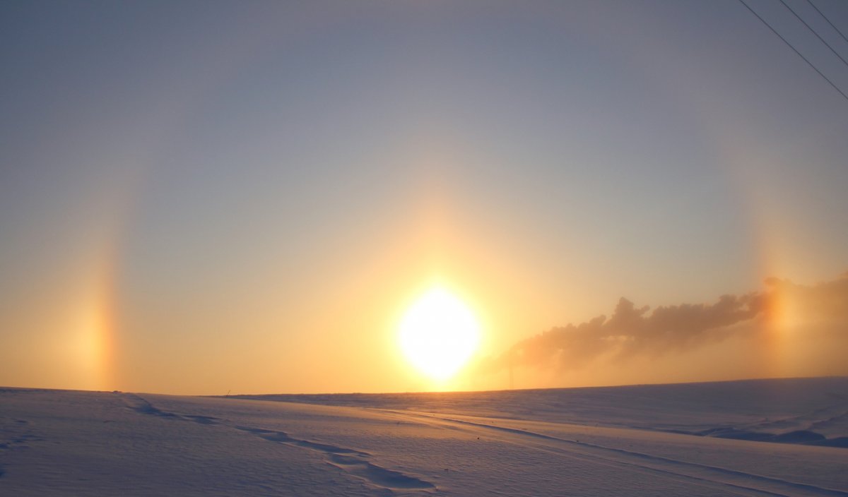 Гало солнечное явление