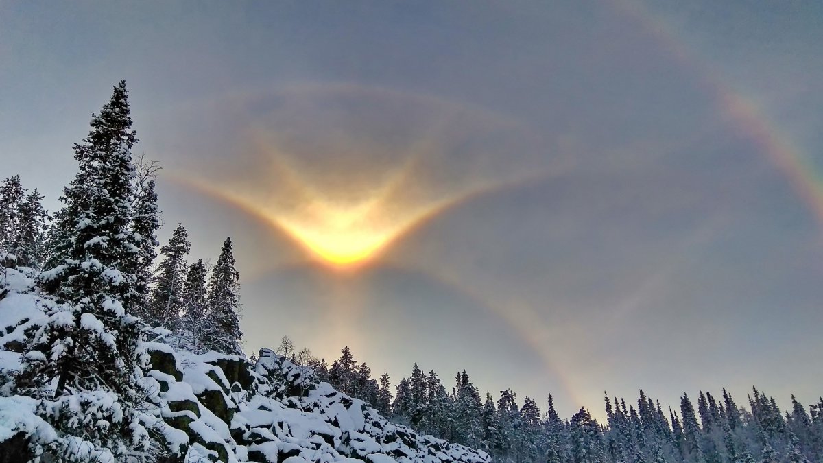 Гало солнечное явление