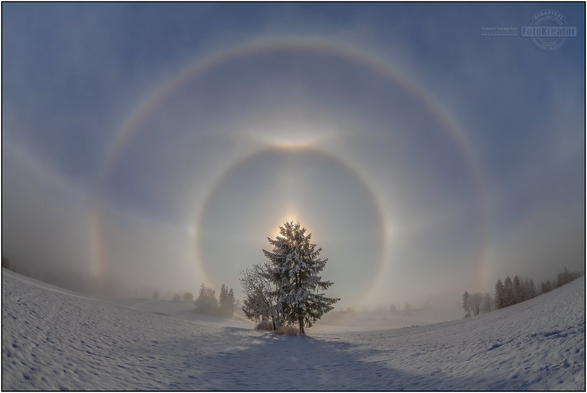 Облака зимой