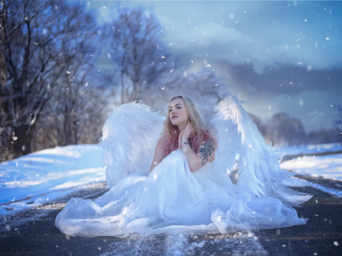 Ангел льда девушка