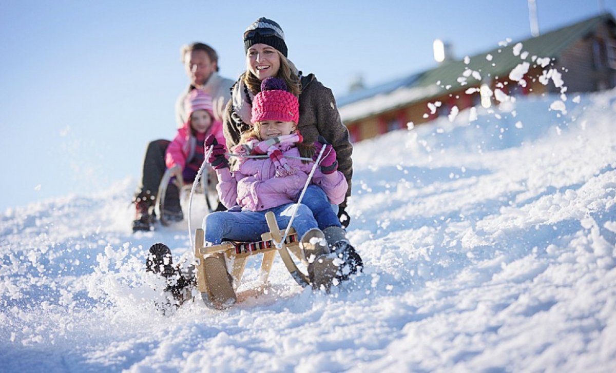 Катание на санках