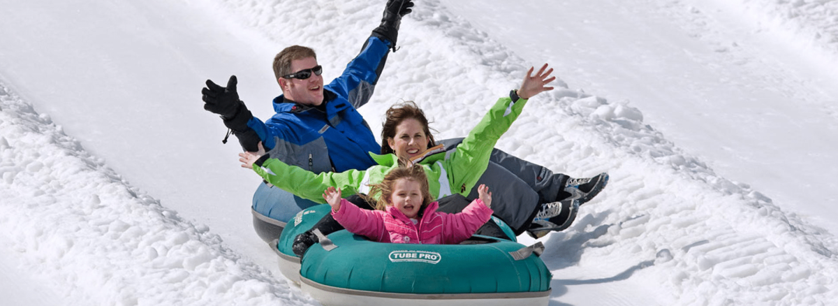 Тюбинг кататься