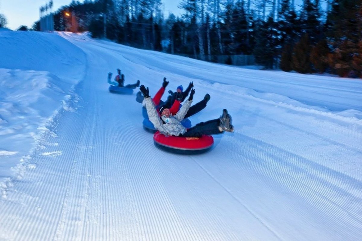 Тюбинговая трасса Пухтолова гора