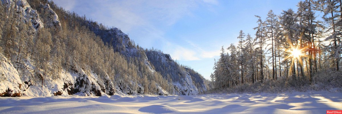 Чульман зимой