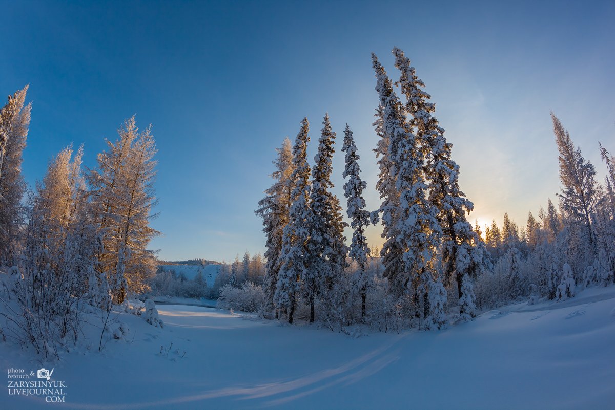Якутия Нерюнгри зима